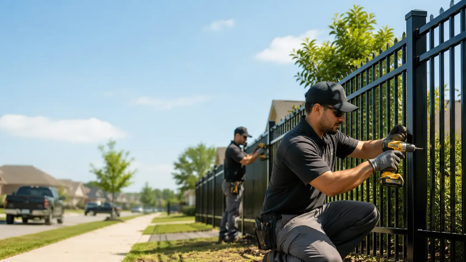 Metal Fence Installation in Webster City, IA